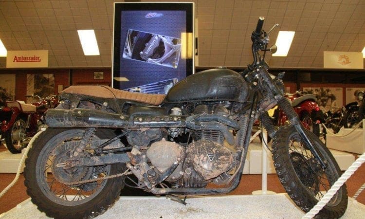 See David Beckham’s motorcycle at the National Motorcycle Museum