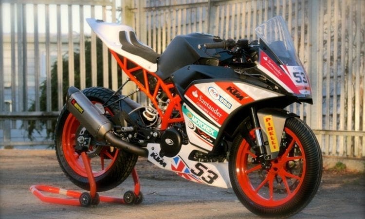 Title sponsor announced for KTM RC390 Cup