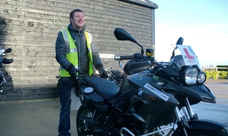Learn to ride a motorcycle with BMW: Richard’s diary | Day three