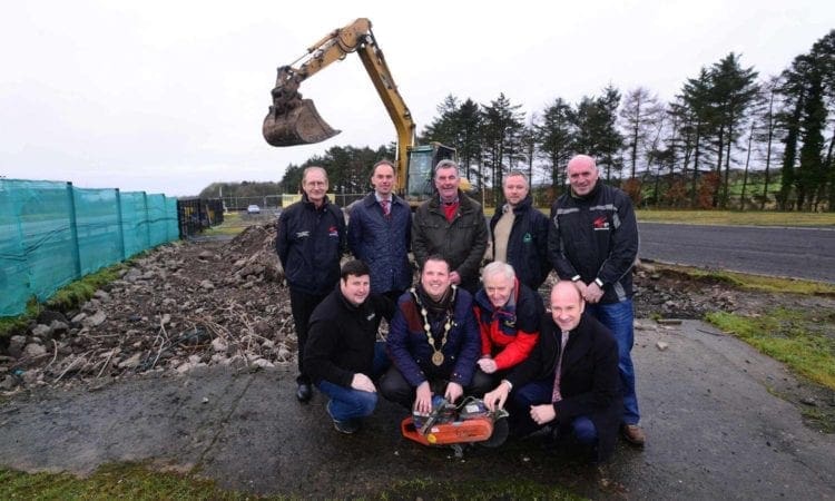 Construction starts on David Wood ‘Ulster Grand Prix House’ at Dundrod