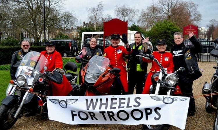 Join Wheels for Troops on charity bike ride supporting Chelsea Pensioners