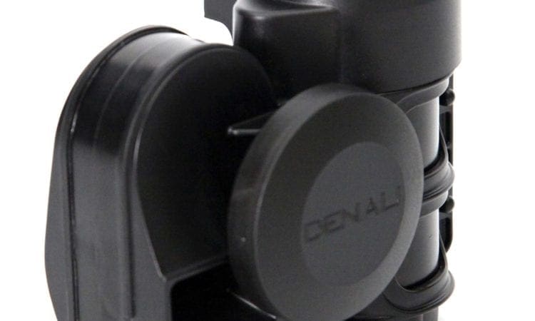 Make drivers hear you with the Denali Soundbomb motorcycle horn