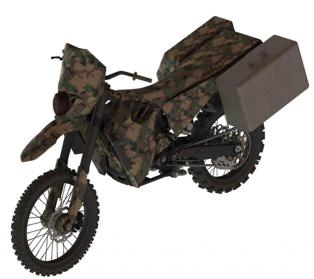 'Super quiet' multi-fuel US military motorcycle closer to reality ...