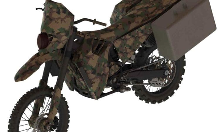 ‘Super quiet’ multi-fuel US military motorcycle closer to reality