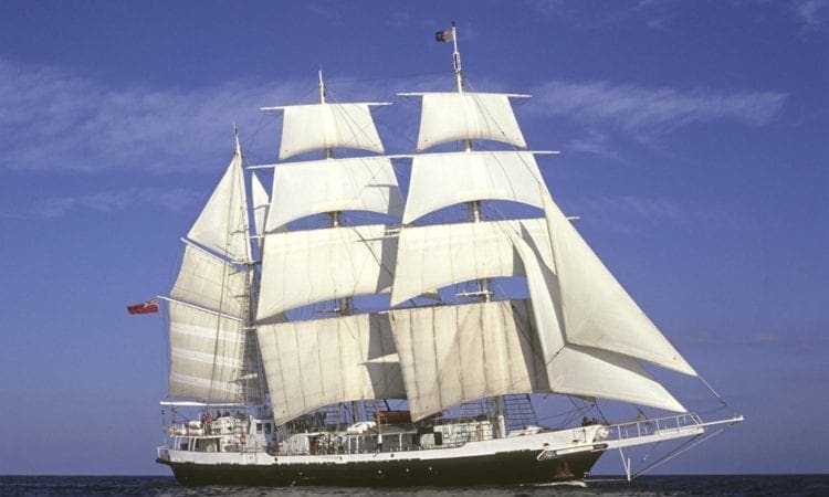 The charity tall-ship adventure to the IoM TT races