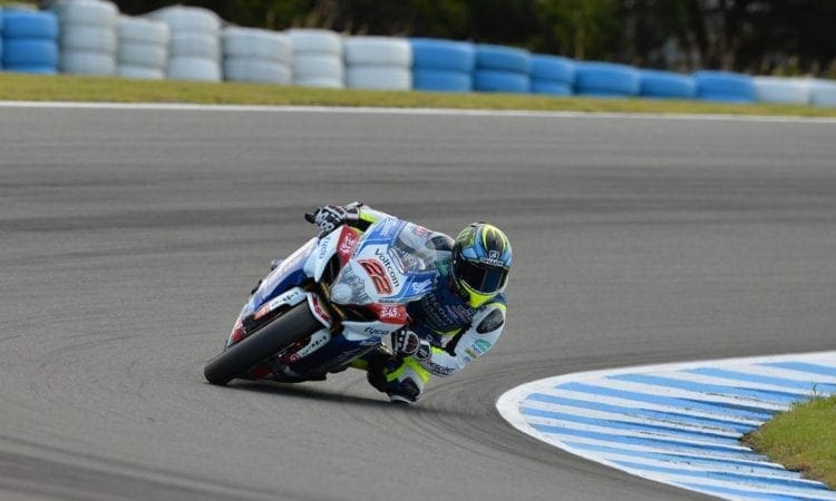 Alex Lowes takes first place in day one of World Superbike WSBK testing