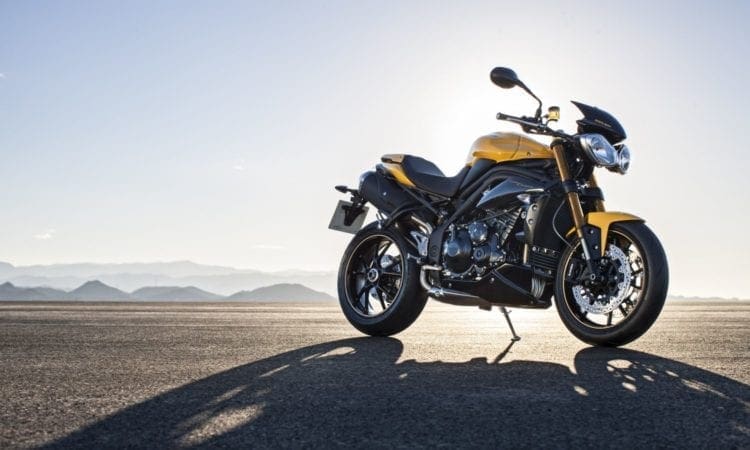 Triumph bikes in Safety Recall