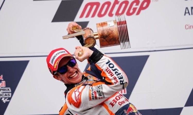 Marquez romps to another America victory