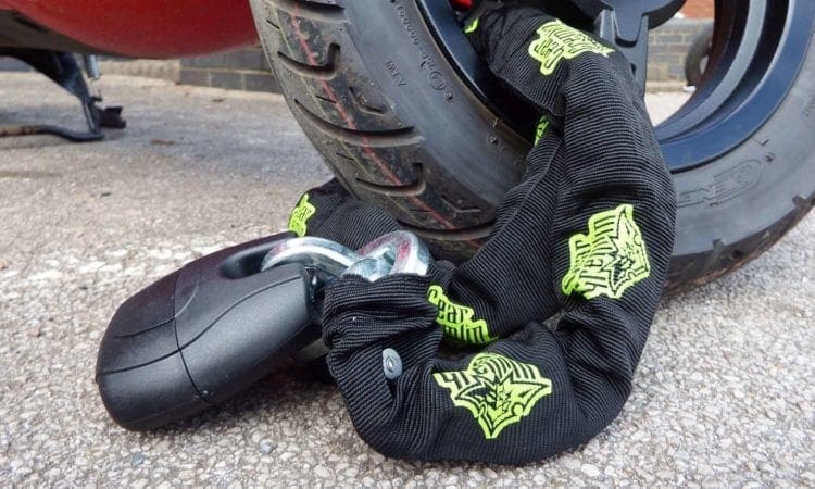 Beef up your motorcycle security and make your bike safe