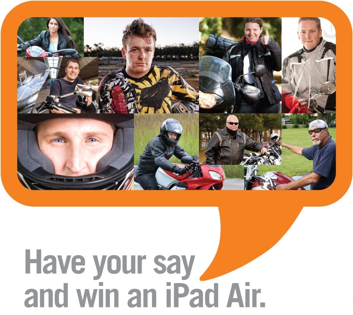 Have your say and win an ipad air