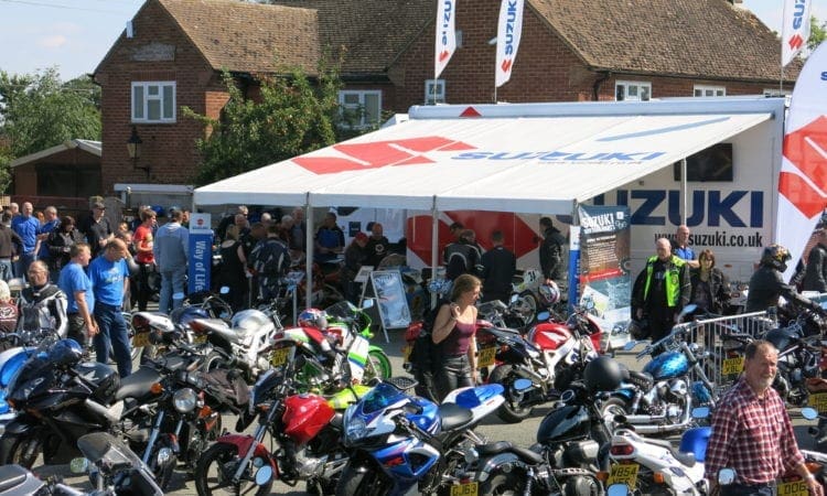 Suzuki’s biker café days return