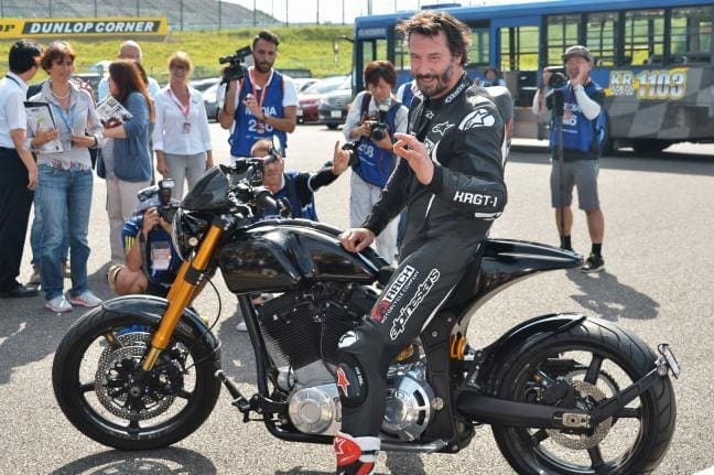 Video: Keanu Reeves talks about lapping at Suzuka
