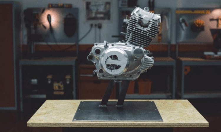 Video: Watch What Happens When You Grind Away a Motorcycle’s Engine