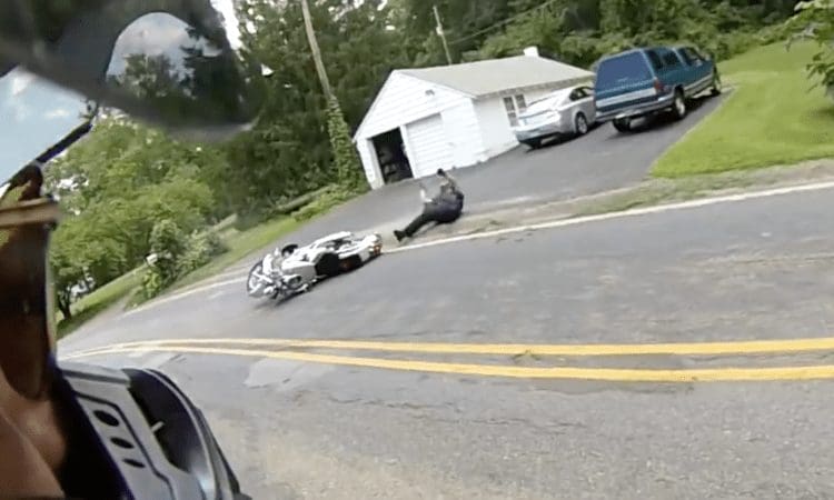 Video: One of the dumbest crashes you’ll ever see NSFW