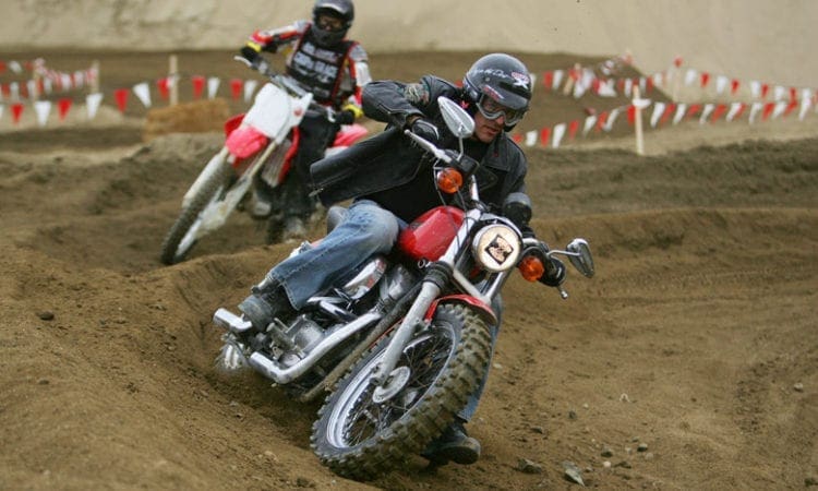 VIDEO: Motocross on a Harley-Davidson