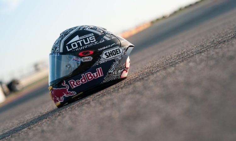 VIDEO Shoei’s new X Spirit III helmet launched by Marc Marqeuz