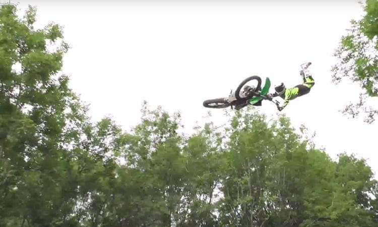 VIDEO Mega freestyle video with Kawasaki’s Jamie Squibb