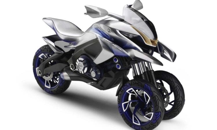SCOOP Three wheel Gold Wing and MT-09 off-road trike touted by Japanese
