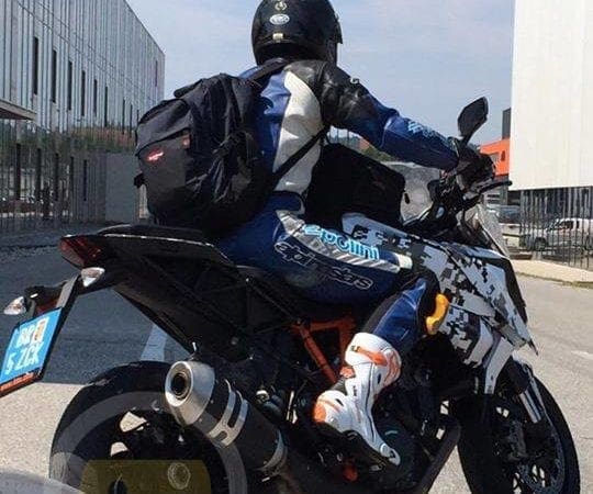 KTM 1290 Super Duke GT new picture from final testing