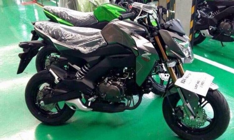New Kawasaki Z125 spotted in Asia