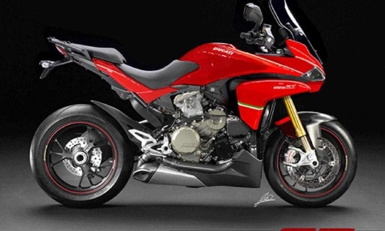Panigale-powered Ducati super adventure image appears