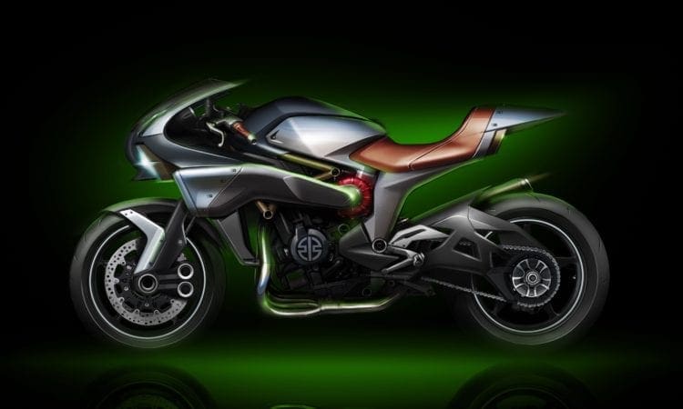Tokyo Motor Show SCOOP: Kawasaki shows new supercharged engine (and what will become the S2 in a sketch)