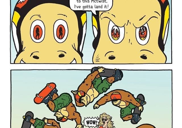 Ducati’s bizarre online cartoon strip getting more weird ahead of the Scrambler 400 launch