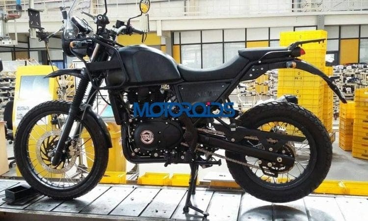 SCOOP: Pictures of finished Enfield Himalayan appear showing finished bike