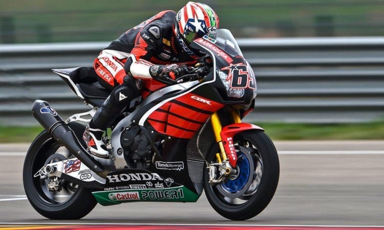 VIDEO: Nicky Hayden testing WSB Fireblade at Aragon