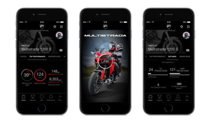 Ducati launches Multistrada Link app – smart phone meets smart(er) bike