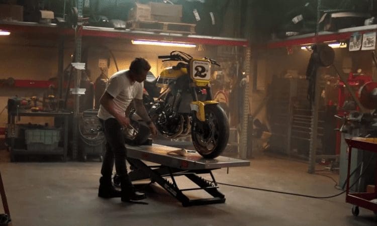 Yamaha video (sort of) confirms flat-tracker style scoop from last month