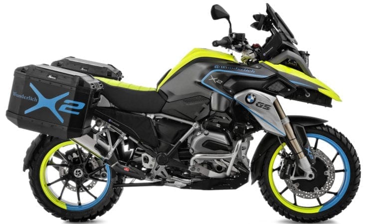 SCOOP: The 2016 hybrid BMW R1200GS with INDEPENDENT front wheel drive and regen braking power system – launched at Milan