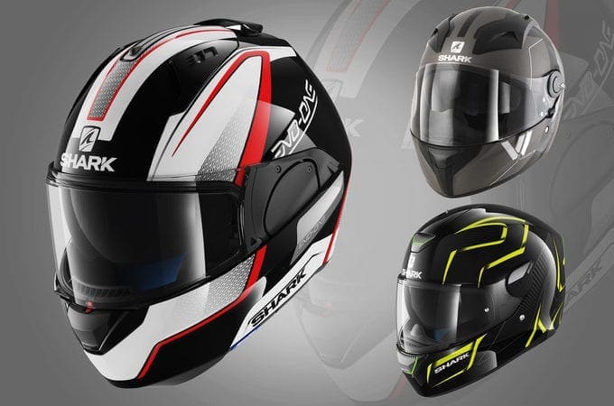 New SHARK helmets at Motorcycle Live