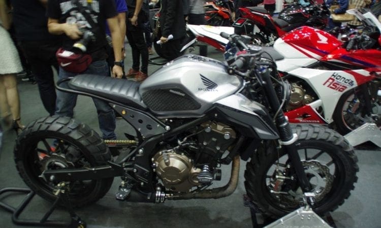 Honda’s ‘other’ concept CB500F breaks cover in Bangkok