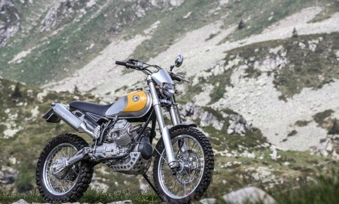 Pictures: Moto Guzzi enduro custom