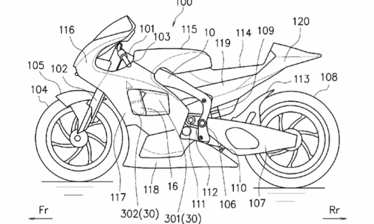 SCOOP: Suzuki’s OFFICIAL patent drawings for its ‘wing’ framed 2017 GSX-R250