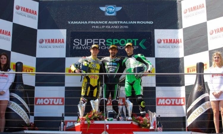World Supersport Phillip Island: The Rookie wins as the Champion falls