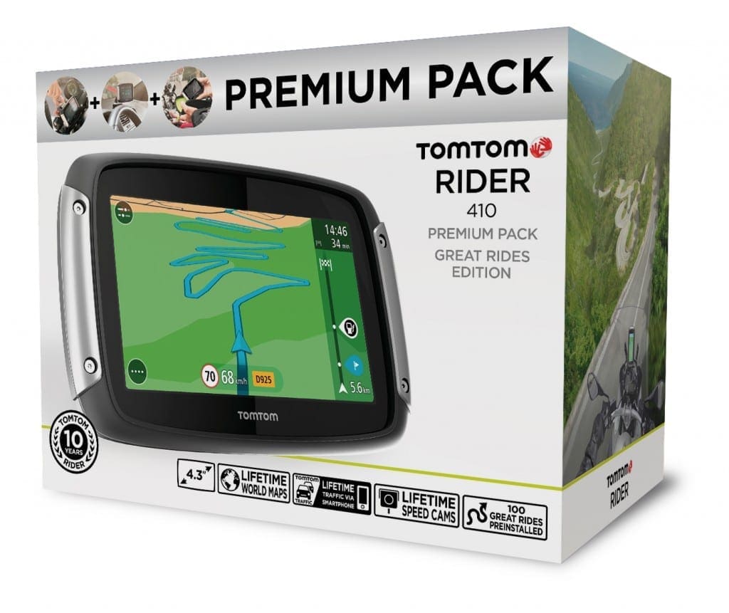 TomTom Rider 410 Premium Pack box