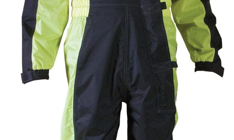 Richa Typhoon waterproof one-piece suit review