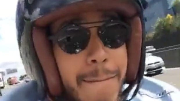 Lewis Hamilton investigated by NZ Police after Harley riding selfie