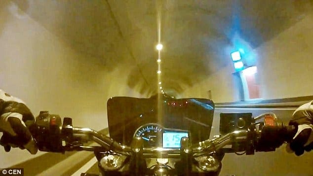 VIDEO: The new Ghost Rider has been nicked after Swiss police seize bike and computer