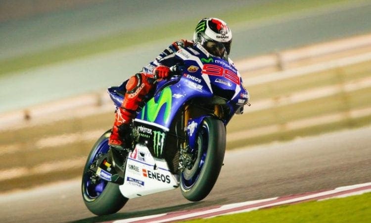 Lorenzo quickest at day one of the Losail MotoGP test