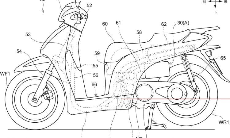 Honda’s hybrid-powered scooter plans for 2017 appear