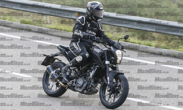 Spy Shots: KTM 390 Duke gets updated for 2017