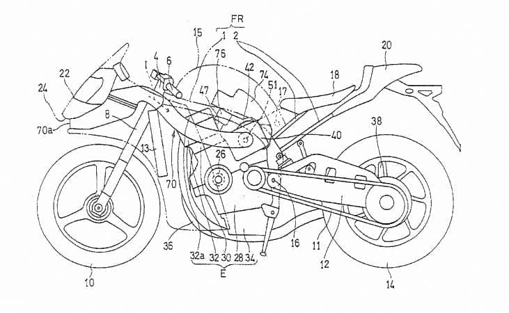SCOOP: Kawasaki’s Ninja R2 SECRET patent drawings for supercharger with extra fuel injector built in