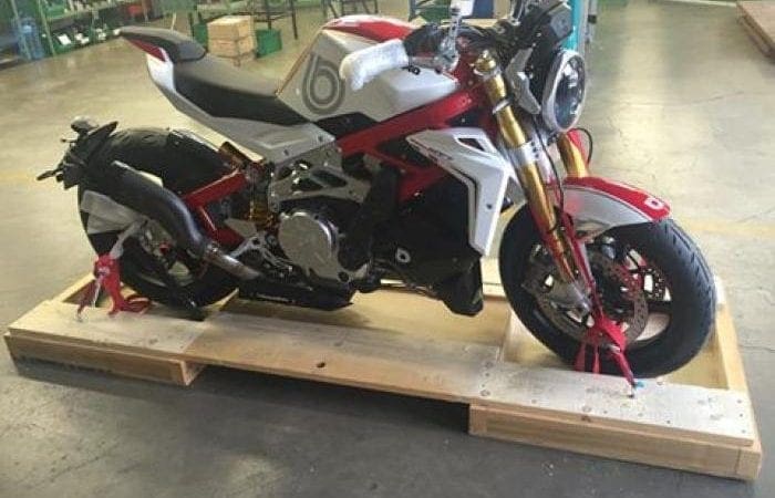 Spy snaps of Bimota’s 200bhp supercharged Impeto naked appear