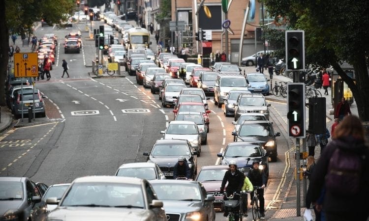 UK traffic congestion 14% worse than five years ago