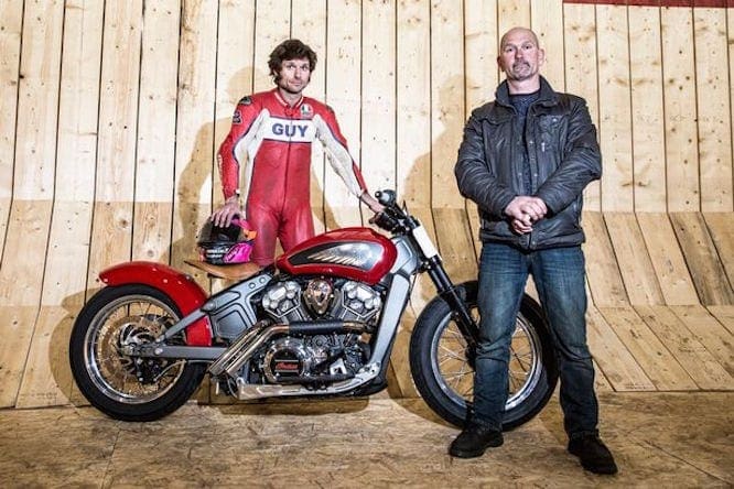 Guy Martin sets Wall of Death world record on live TV