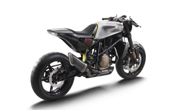 Glorious new images of the Husqvarna 2017 cafe racer emerge. VERY pretty stuff!