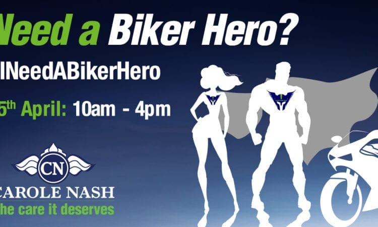 Biker heroes will ride to the rescue on April 15